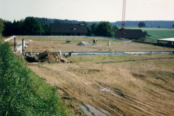 Bau Tennisanlage 06