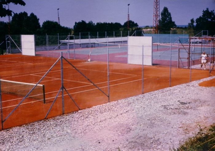 Bau Tennisanlage 12